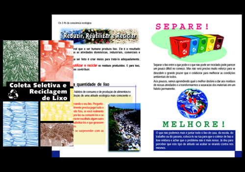 Cartilha - Coleta Seletiva e reciclagem do lixo / cd.RECO-76